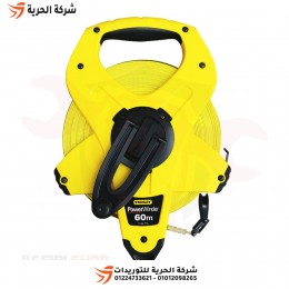 متر قياس مساحة مفتوح 60 متر فايبر جلاس STANLEY