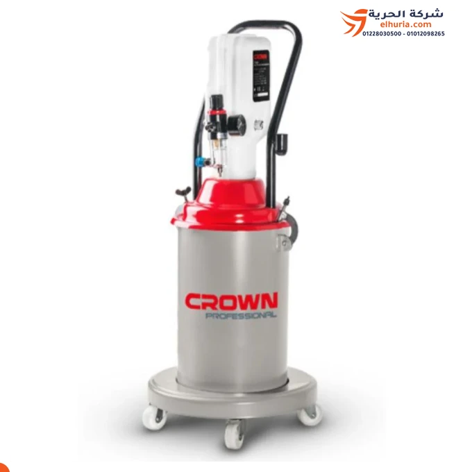 Air lubricated 45 liters Pressure 6-8 bar Tank capacity 300-400 bar CROWN brand