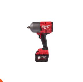 مفك صواميل 1/2 بوصه  عزم عالى  2*5.0 امبير أمريكي ماركة MILWAUKEE