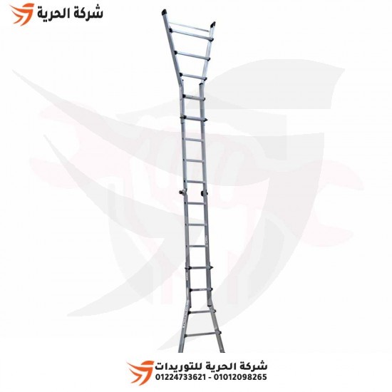 Double ladder, different heights from 1.56 meters to 5.79 meters, Turkish GAGSAN