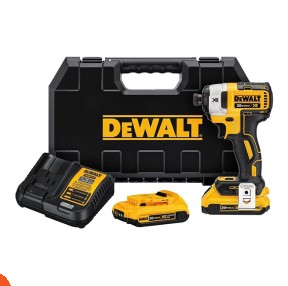 شنيور مفك امباكت ديوالت 1/4 بوصة بطارية 18 فولت موديل DEWALT DCF887D2: القوة والراحة في أداة واحدة