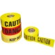 Low voltage power cable warning tape
