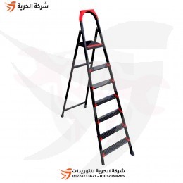 سلم مزدوج بمنصة وقوف 1.90 متر 6 درجة EUROSTEP