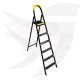 Double ladder with standing platform 1.67 m 5 steps EUROSTEP