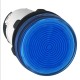 Blaue Signallampe aus Kunststoff von Schneider Electric (mit Innenkolben), 230 VAC