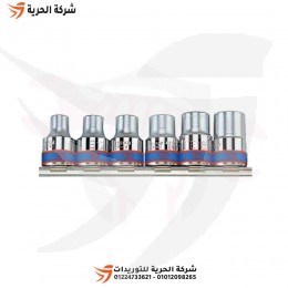 طقم لقم نجمة 1/2 بوصة 6 قطع KINGTONY تايواني