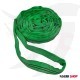 Round loading wire, 2 inches, length 8 meters, load 2 tons, green Emirati DELTAPLUS