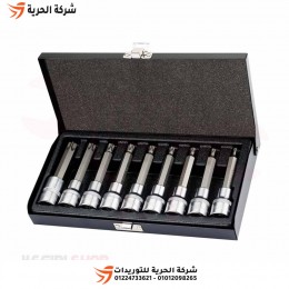 طقم لقم آلن كي نجمة طويل 1/2 بوصة 9 قطع RETTA موديل RUT2060