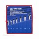 A set of fixed serrated domestic system wrench, 7 pieces per inch, KINGTONY, Taiwanese