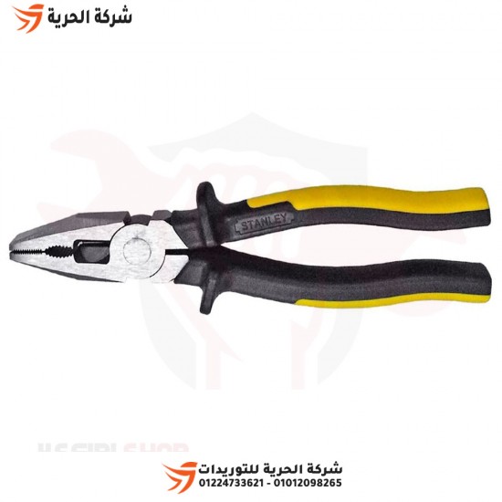 STANLEY 8" insulating pliers yellow x black
