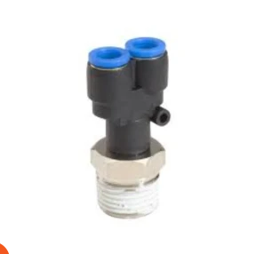 2 Way Quick Connector 1/4 Inch 6mm Male Branch Y Janatex Indian