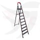 Double ladder with standing platform 2.27 m 8 step EUROSTEP