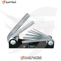 طقم مفاتيح آلن كي مسدس قصير مطواة 8 قطع KINGTONY تايواني