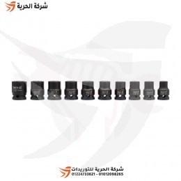 طقم لقم رباط تصادمية 1/2 بوصة 10 قطع YATO بولندي