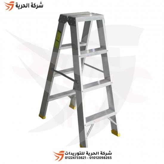 Double ladder, 1.10 meter wide staircase, 4 steps, PENGUIN UAE