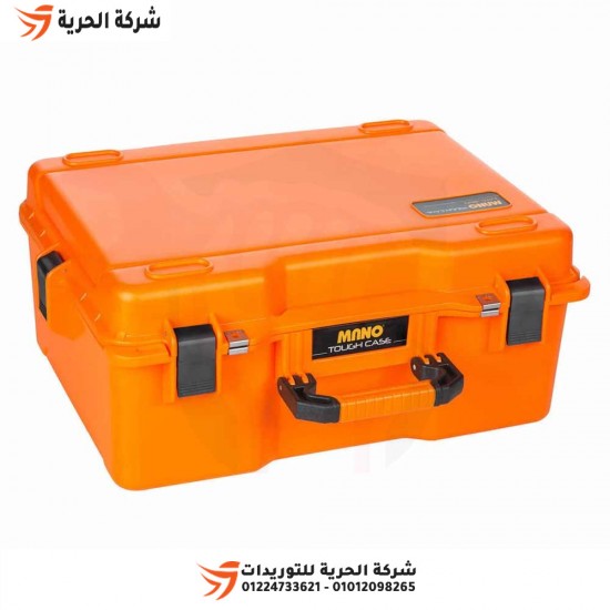 Waterproof and shock-resistant plastic kit bag equipped with MANO foam, model MTC 360 PP