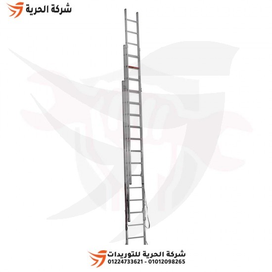 Çok amaçlı üç bağlantılı merdiven, yükseklik 9,70 metre, 14 basamak, Türk GAGSAN
