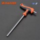 Allen wrench, usually 10 mm, letter T, brand HARDEN