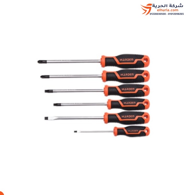 HARDEN screwdriver set 6 pieces