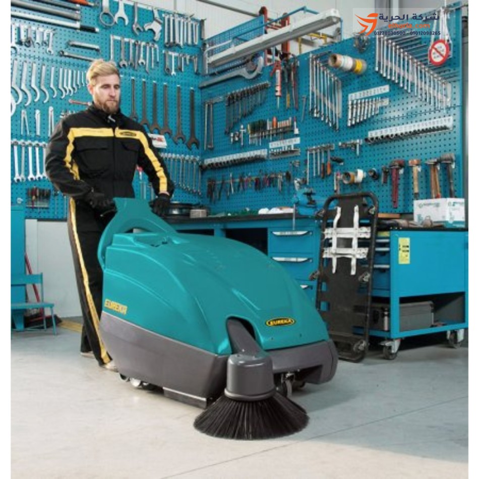 EUREKA KOBRA EB battery-powered corridor sweeping machine