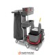 Imported trolley without drawers and Lavor Cleaning Trolleys