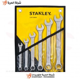 طقم مفاتيح بلدي مشرشر 6 قطع STANLEY