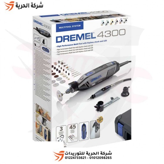 Minicraft 175 watts 45 pièces modèle Dremel DREMEL 4300-3/45 EZ