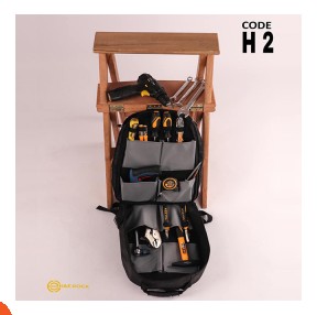 شنطة ظهر عدة H&E ROCK: رفيقك المثالي للعمل والتنقل!