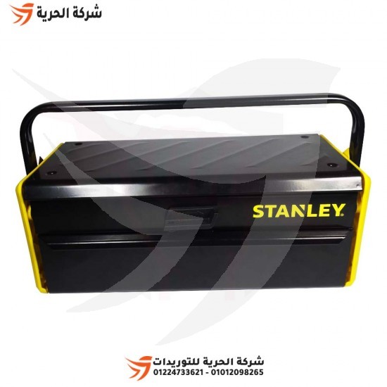 STANLEY 2-Drawer Iron Tool Box, 16 Inch