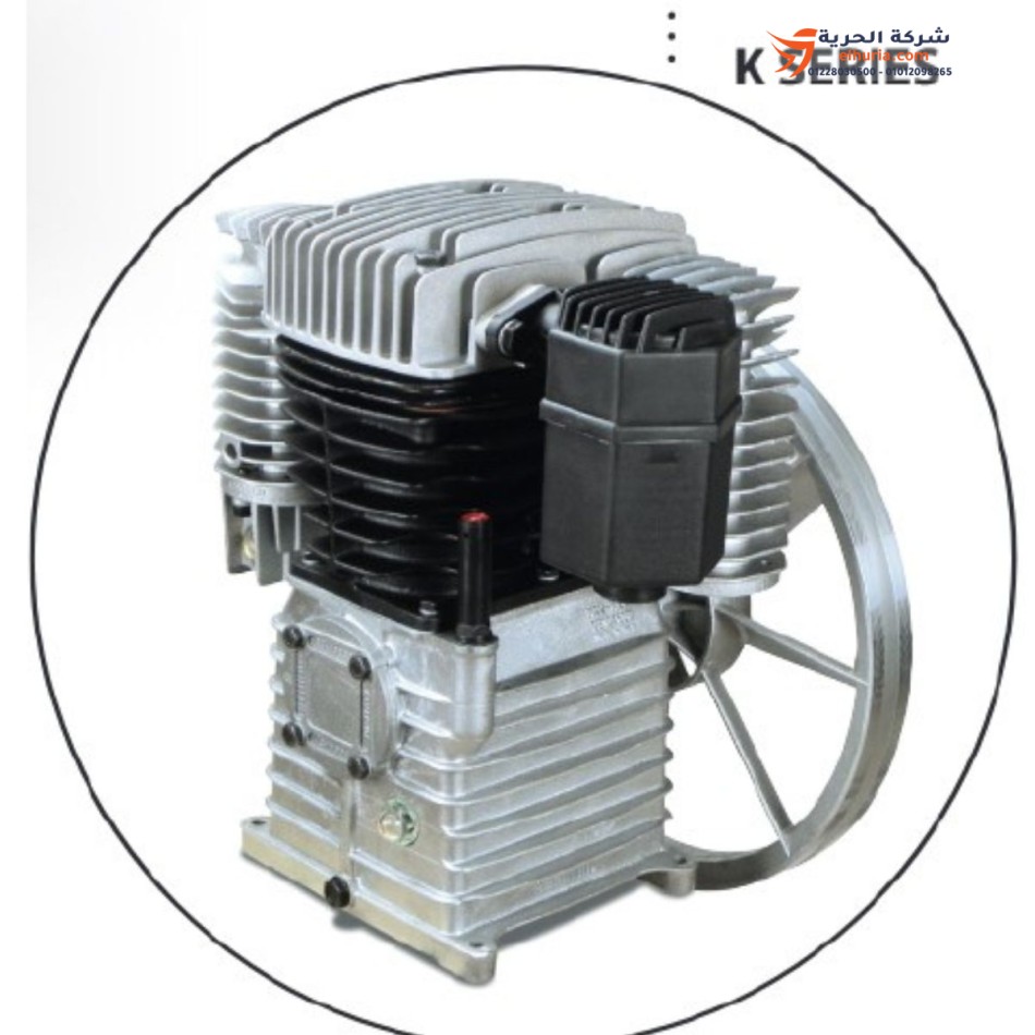 Compressor 500 liters, 5.5 HP, cast iron belt, Italian FERRERA PR500 C/5.5 T 5.5 HP