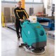 İtalyan EUREKA E50 akülü zemin yıkama, kurutma ve cila makinesi