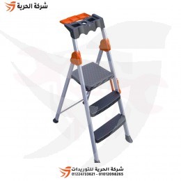 سلم مزدوج بمنصة وقوف 1.18 متر 2 درجة EUROSTEP