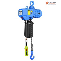 ونش جنزير حمولة 1 طن 2 حركة جنزير 10 متر HHBB Chain Hoist 1 ton