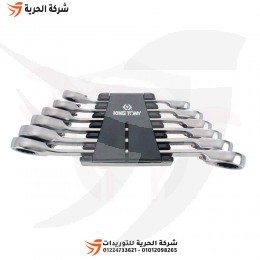 طقم مفتاح سيستيم مشرشر بمحول إتجاهين 6 قطع KINGTONY تايواني