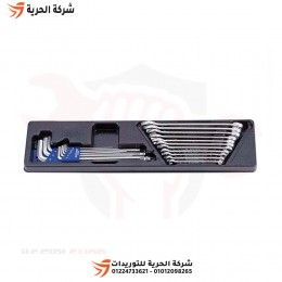 طقم عدة داخل فوم للترولي 20 قطعة KINGTONY تايواني