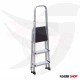 Double ladder with standing platform 0.61 m 2 steps Turkish GAGSAN