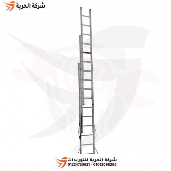 Çok amaçlı üç bağlantılı merdiven, yükseklik 6,90 metre, 10 basamak, Türk GAGSAN