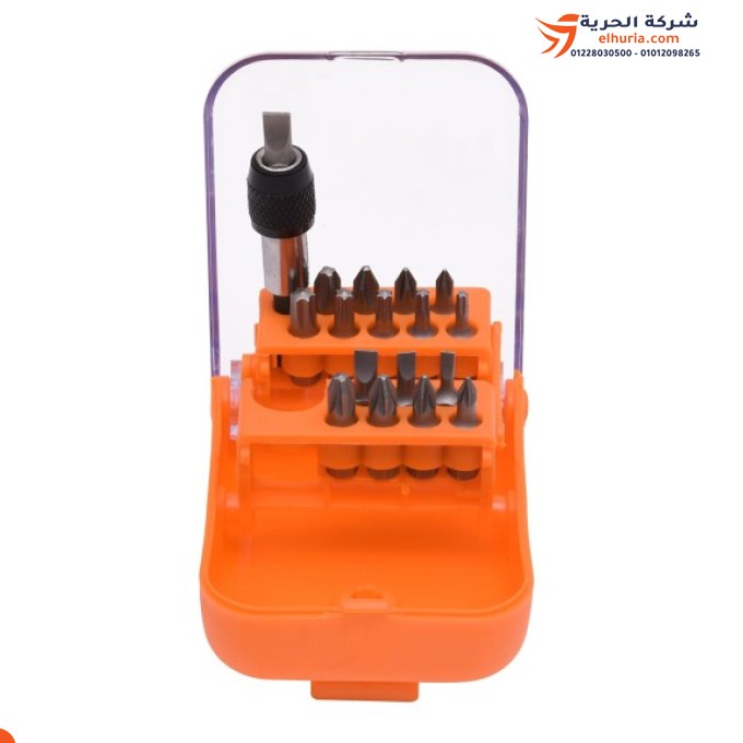 17-piece set of screwdrivers + HARDEN automatic screwdriver bit holder