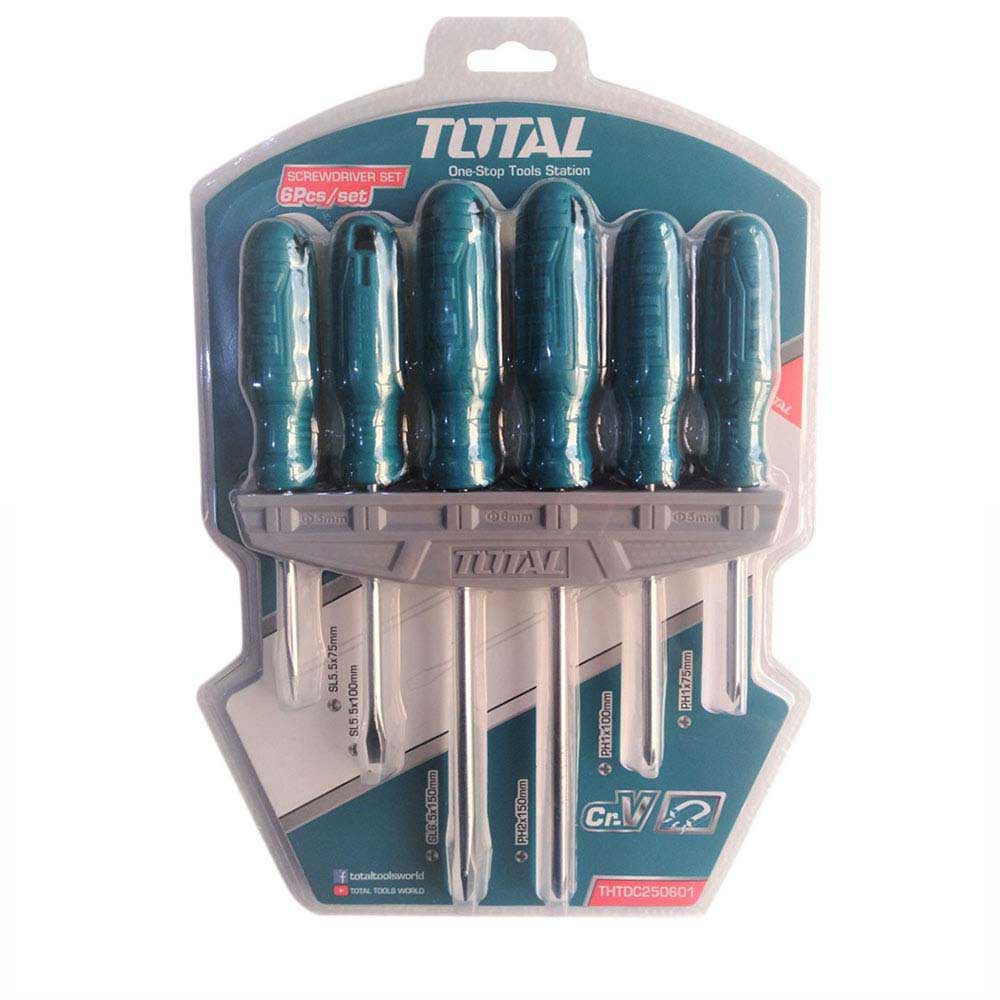 طقم مفك 6 قطع بيد كاوتش بروفيشنال