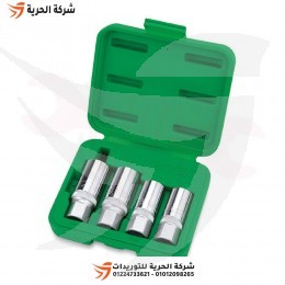 طقم لقم رباط 1/2 بوصة طويلة 4 قطع TOPTUL موديل GAAI0401