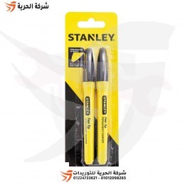 طقم قلم علام أسود مقاوم للماء STANLEY