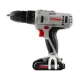 Drill, 2 batteries, 13 mm, 18 volts, automatic chuck speeds, 45 Newtons, CROWN brand