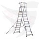 Aluminum scaffolding, height 2.50 meters, weight 37 kg, Turkish GAGSAN