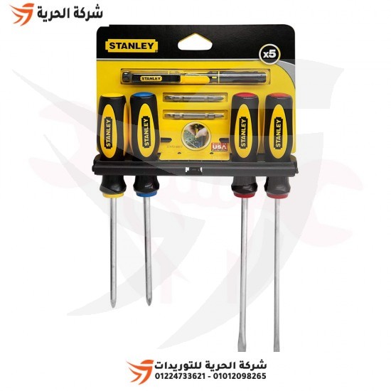 STANLEY 5-piece screwdriver set