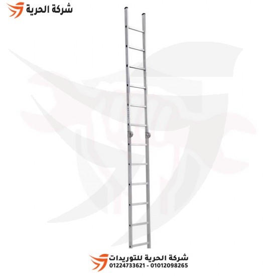 Leiter mit zwei Gliedern, einfach oder doppelt, Höhe 3,91 Meter, 6 Stufen, türkisches GAGSAN