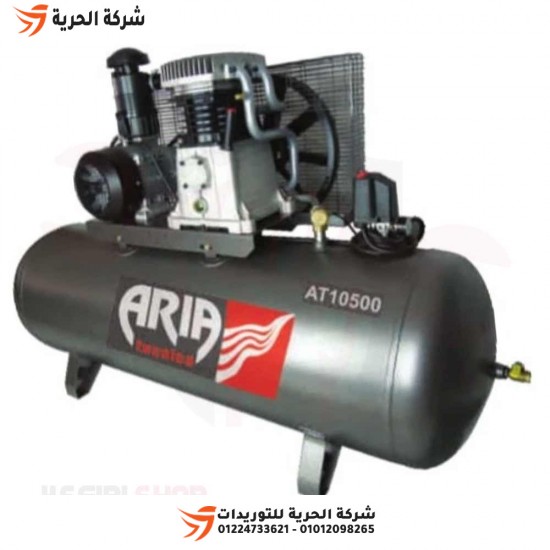 Compresseur d'air 500 litres, 10 CV, 380 volts, ARIA TECNICA