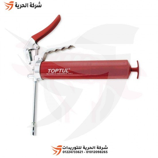 Manual greaser, 1000 cm3, red top handle, TOPTUL, model JGAE0203