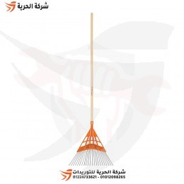 مقشة نصف بلاستيك نصف معدن 22 سن TRUPER مكسيكي