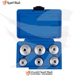 طقم لقم فلتر زيت 6 قطع KINGTONY تايواني