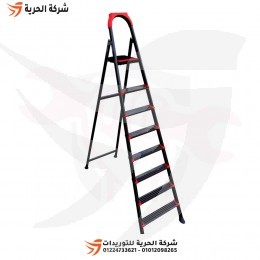 سلم مزدوج بمنصة وقوف 2.08 متر 7 درجة EUROSTEP